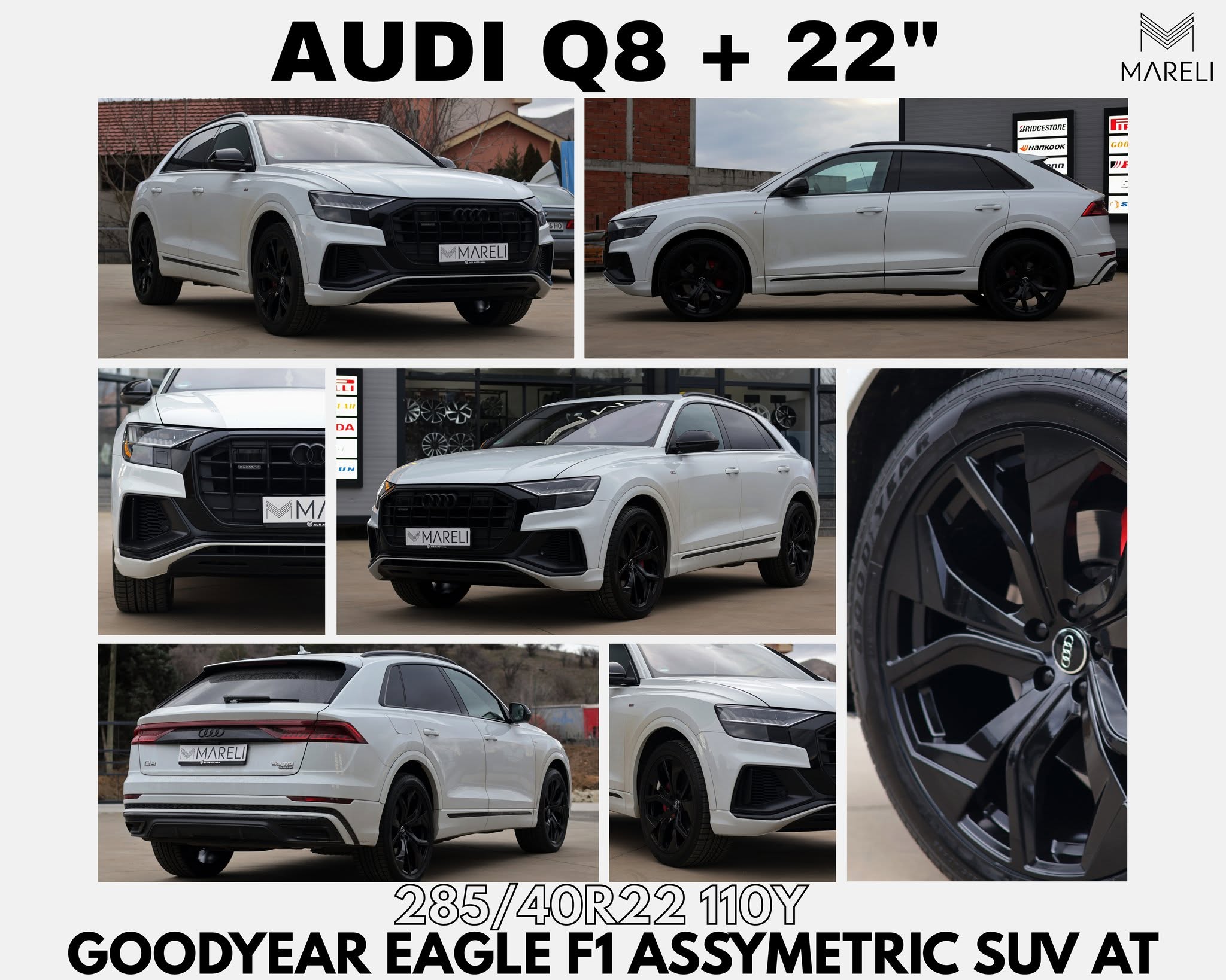 Audi Q8 · 22″