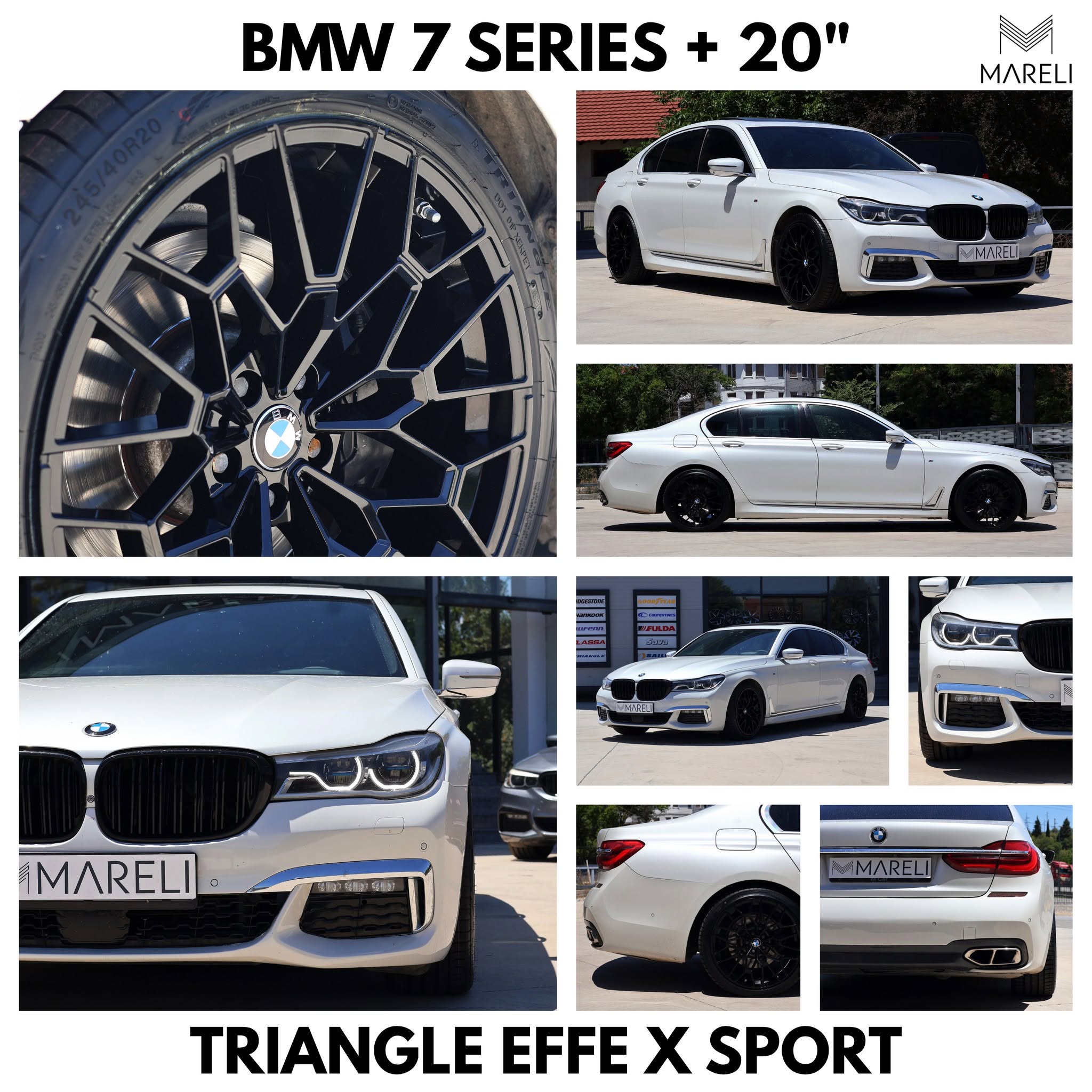 BMW 7 Series G12 / 20″ · Монтирано во Mareli