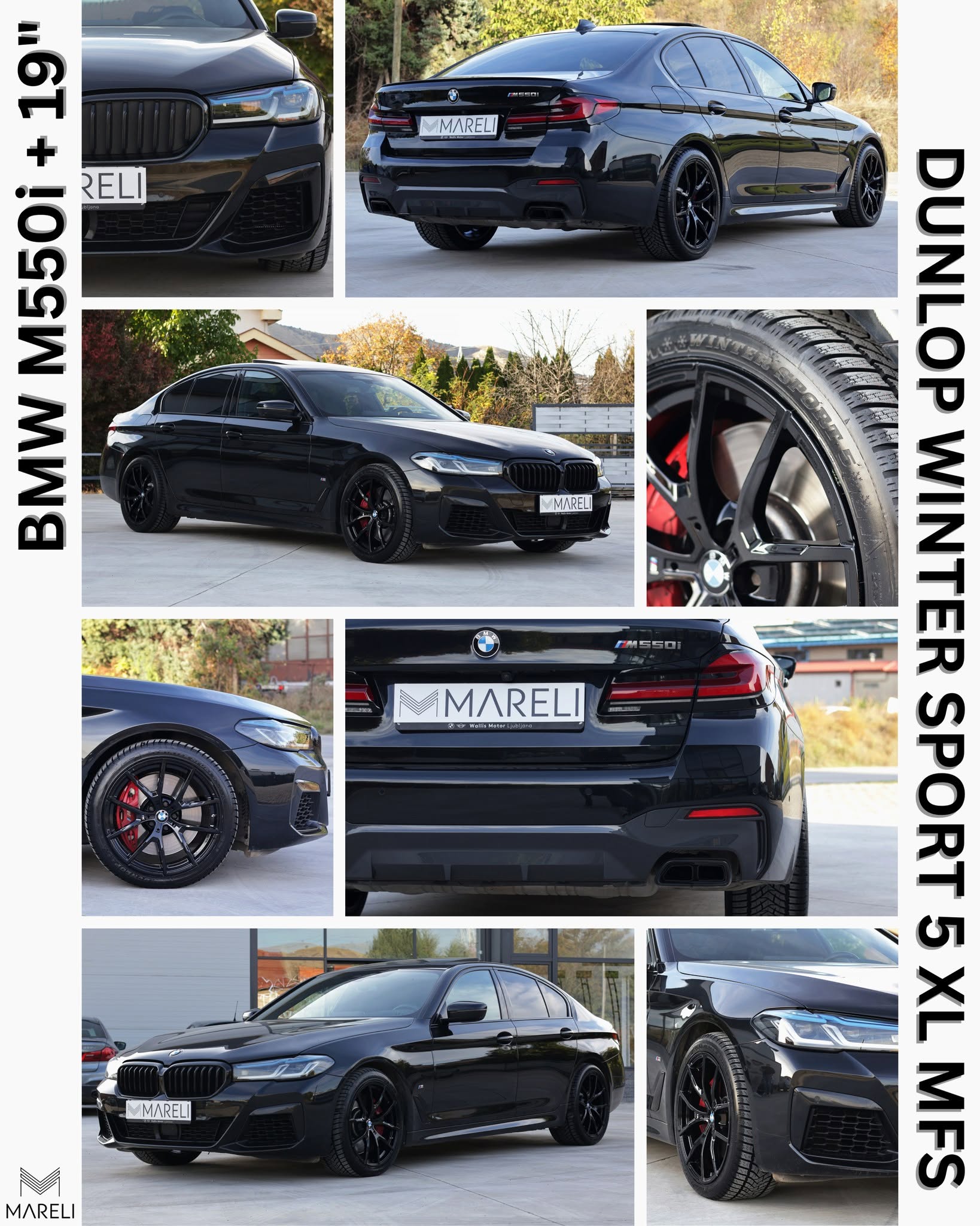 BMW M550i 2023 · 19″ · Монтирано во Mareli