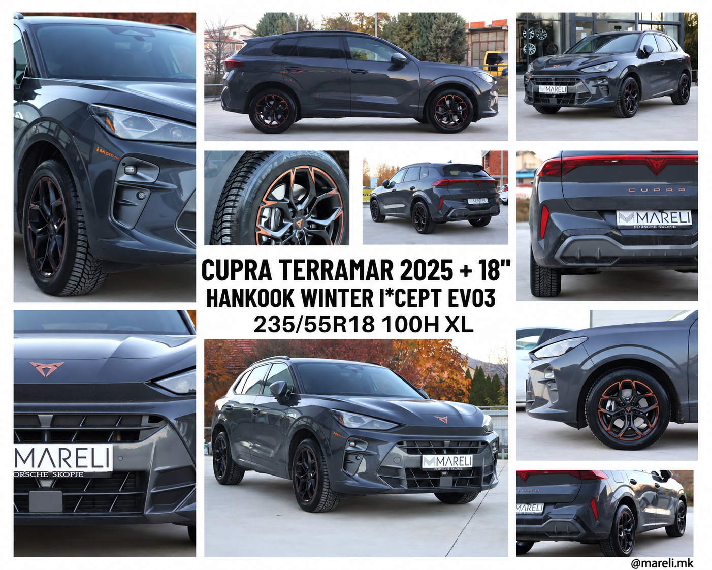 Cupra Terramar 2025 · 18″ · Монтирано во Mareli
